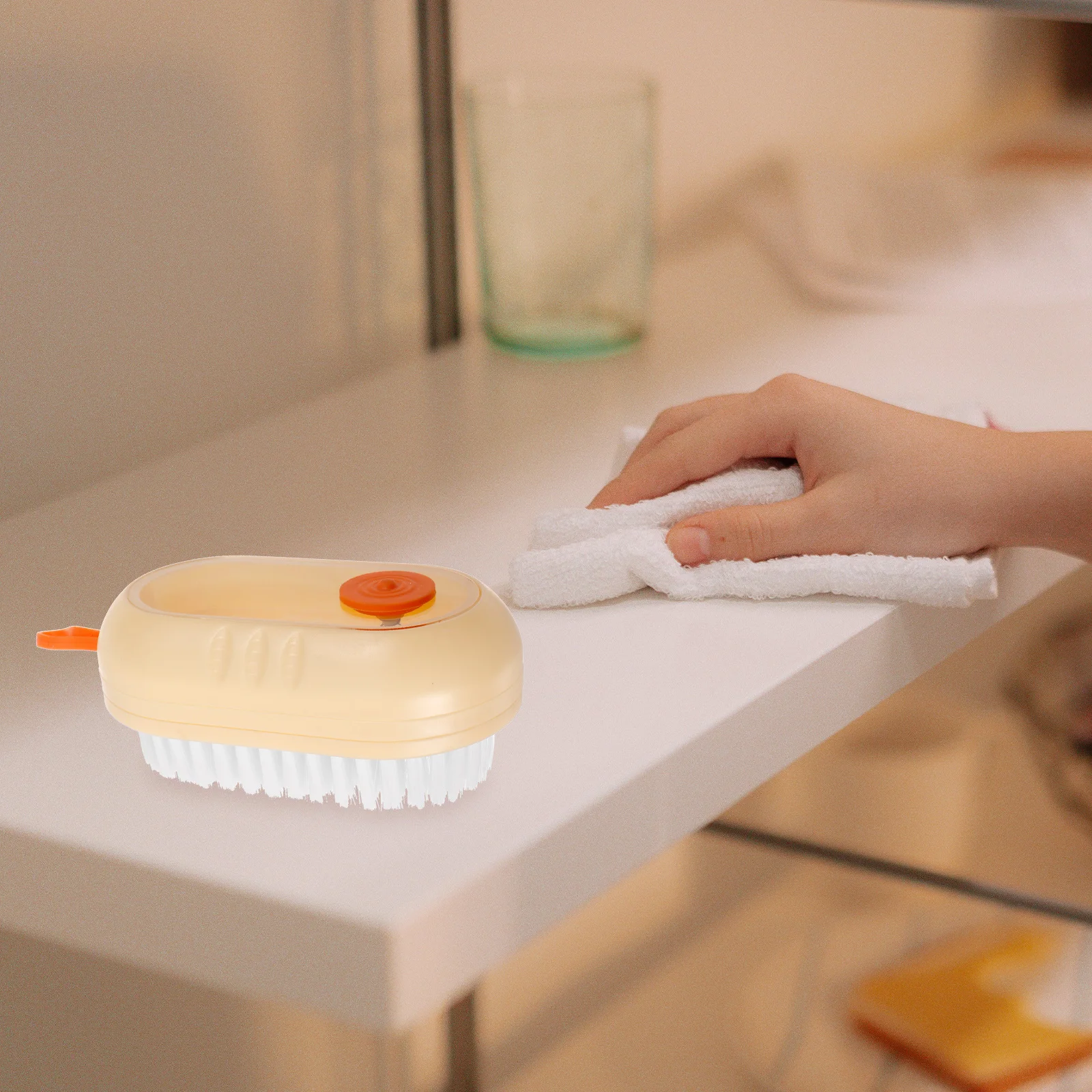 

Efficient Shoe Cleaning Brush with Liquid Dispensing Feature Hanging Design for Easy Storage Soft Scrubbing for All Footwear