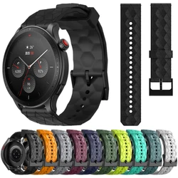 20/22mm Sports Silicone Strap For Huami Amazfit GTR 4 / GTR 3 Pro 2 2e 47mm 42mm Band Stratos GTS 2 Bip Soft Wristbands Bracelet