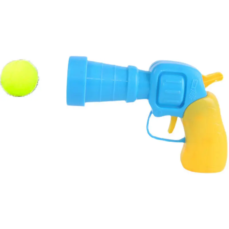 Plush ball launcher Cat Toys Interactive Launch Training Creative Kittens Stretch Mute Plush Ball Toys Cat Pett t Accessories