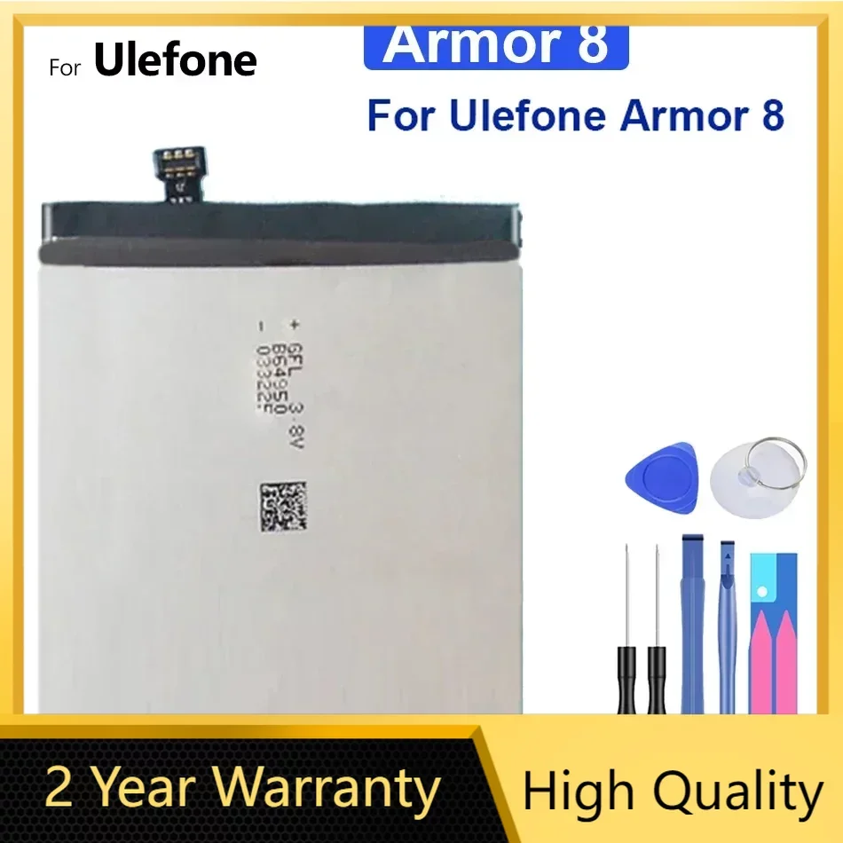 

Replacement Battery For Ulefone Armor 8 Armor8 Mobile Phone 5580mAh Batterij + Track NO.