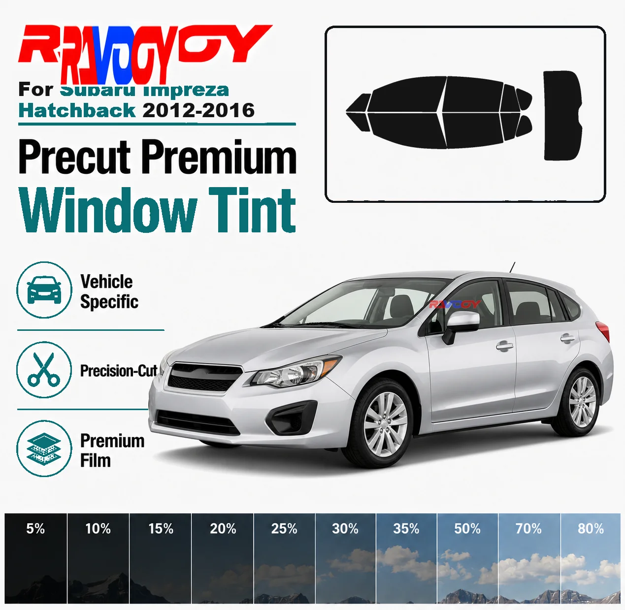 for-subaru-impreza-hatchback-2012-2016-ravooy-pre-cut-window-film-vehicle-specific-full-kit-front-rear-windows-precision-cut