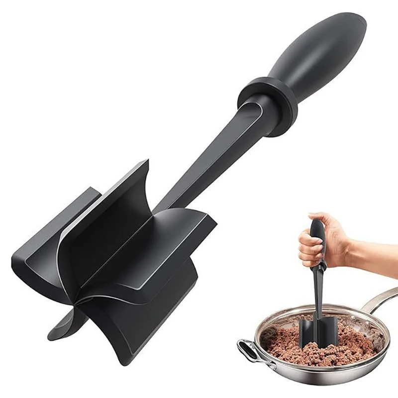 

Fruit Salad Mixer Multifunctional Manual Mashed Potato Beef Meat Crusher Non-Stick Salad Masher Kitchen Mixing Rod Cooking Tools