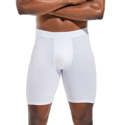 Sports Long Men's Panties New Boxers For Man Underwear Polyester Mens Boxers Sexy Boxer Shorts Fashion Homme Boxershorts