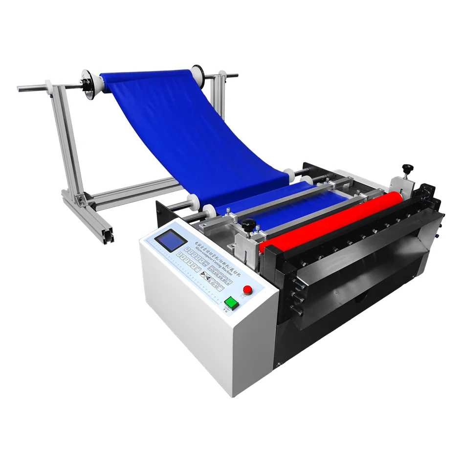 1000 Automatic PVC PET Non-woven Roll to Sheet Cutter Computer Cutting Machines