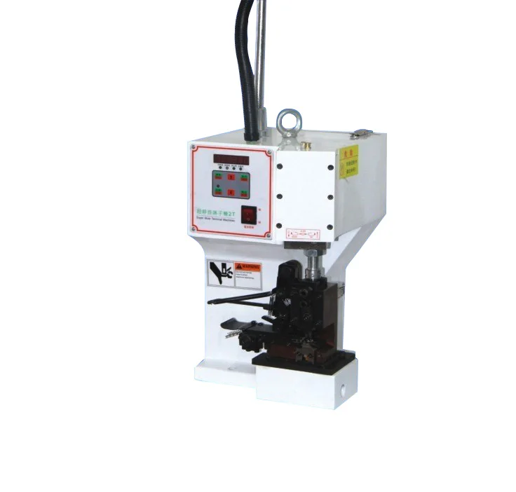 Reliable Long-Term Sales Mute Crimping Machine High Output Stability Tip Terminal Machine with No Damage to Wires