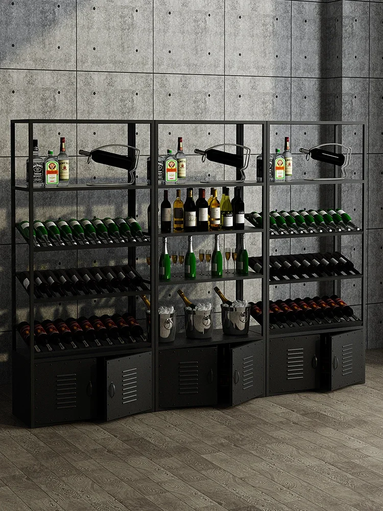 

Custom-made Floor-to-ceiling Wine Racks, Wrought Iron Display Racks, Restaurant Bars, Bar Cabinets, Retro Racks