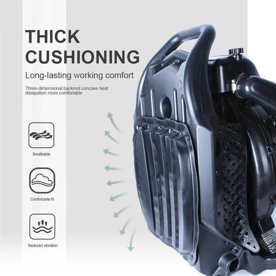 배낭 BBX9900 휘발유 송풍기, 잎 집진기, 소방 바람 송풍기, 4 스트로크