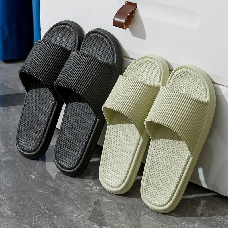 Rubber Slippers for Men Soft Men\'s Slippers Walk Around Home Men\'s slippers Shoe on Sale and With Free Shipping House Shoes Man