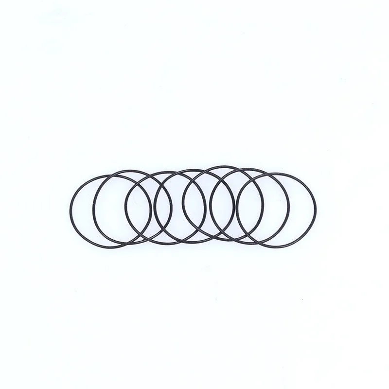 ยาง0.5มม. 0.6มม. 0.7มม. โอริงกันน้ำปะเก็นซีลเครื่องซักผ้าฝาหลังเครื่องมือซ่อมนาฬิกาข้อมืออุปกรณ์เสริม