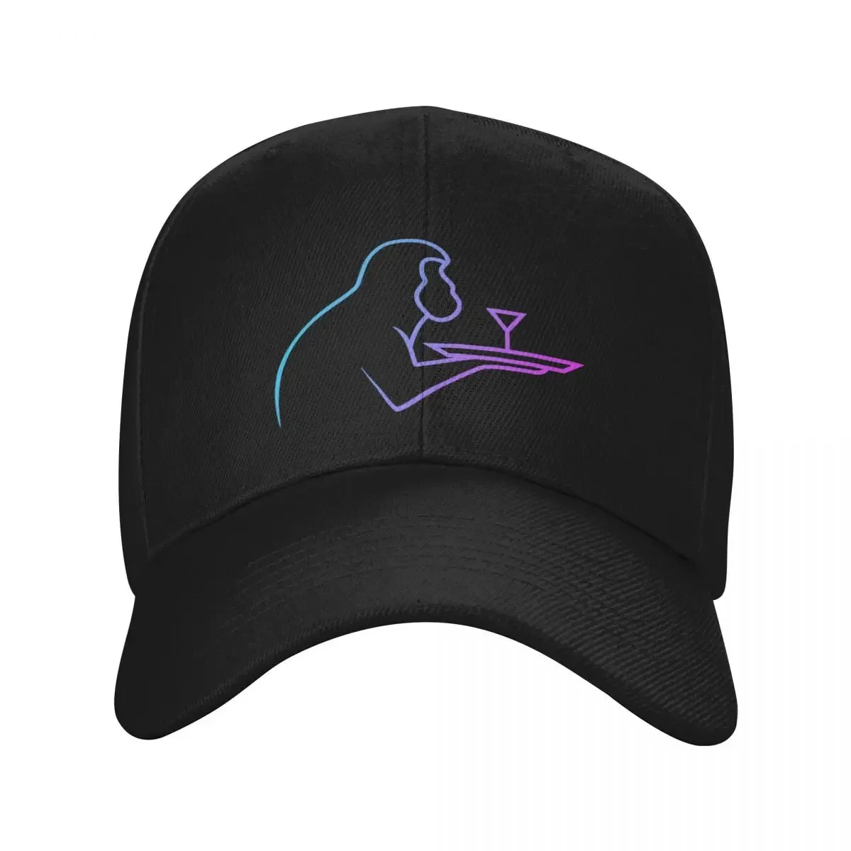 

Drunken Ape SC Logo Color Baseball Cap golf hat genuine Ball Cap Luxury Man Hat Mountaineering Sun Hats For Women Men's