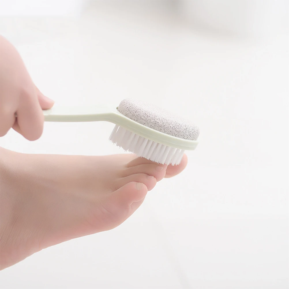 

1Pcs Foot Callus Remover Durable Double Sided Pedicure File Plastic Handle Comfortable Grip Dead Skin Exfoliating Scrub Tool