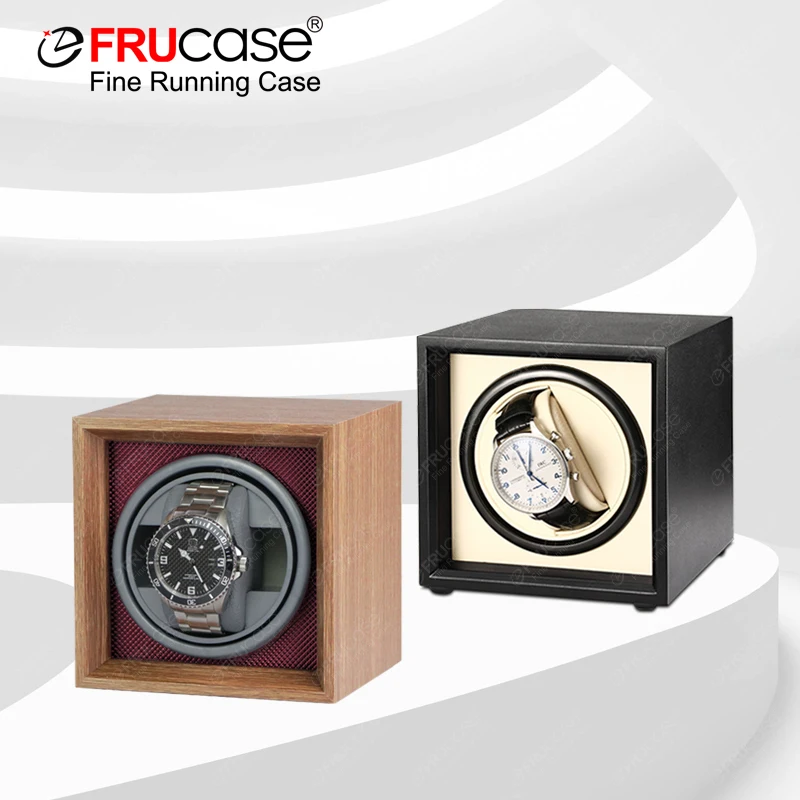 FRUCASE MINI Watch Winder for automatic watches watch box automatic winder Mini style can be placed in a safe Box or drawer