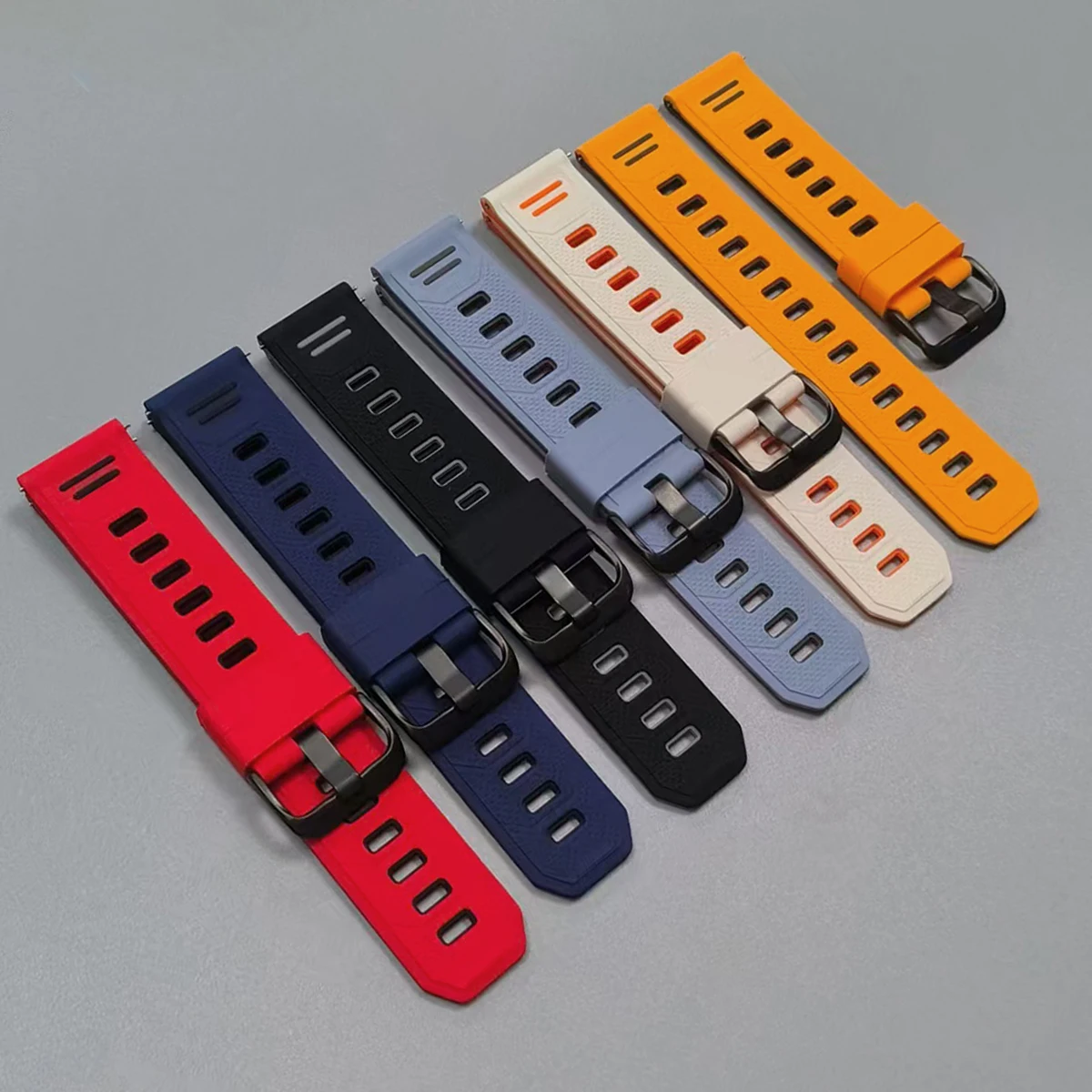 22 mm weiches Silikon-Uhrenarmband für SUUNTO PACE 2 S/Run-Armband für SUUNTO 5 9 PEAK PRO/VERTICAL/OCEAN Sportarmband Correa