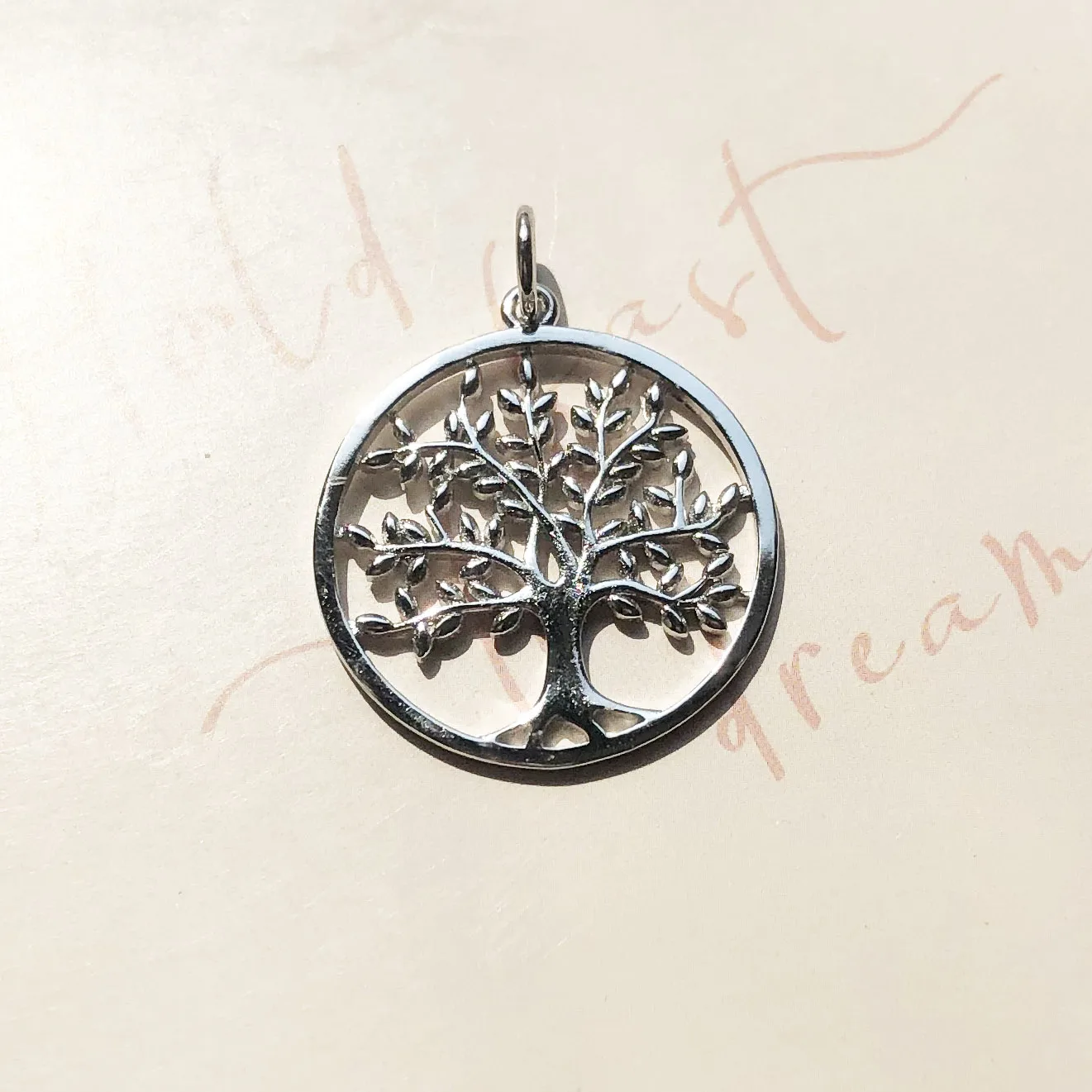 Wisiorek Drzewo Letnia Biżuteria Styl Europejski Bijoux Natura 925 Sterling Silver Romantyczny Prezent Dla Kobiety — zdjęcie 7