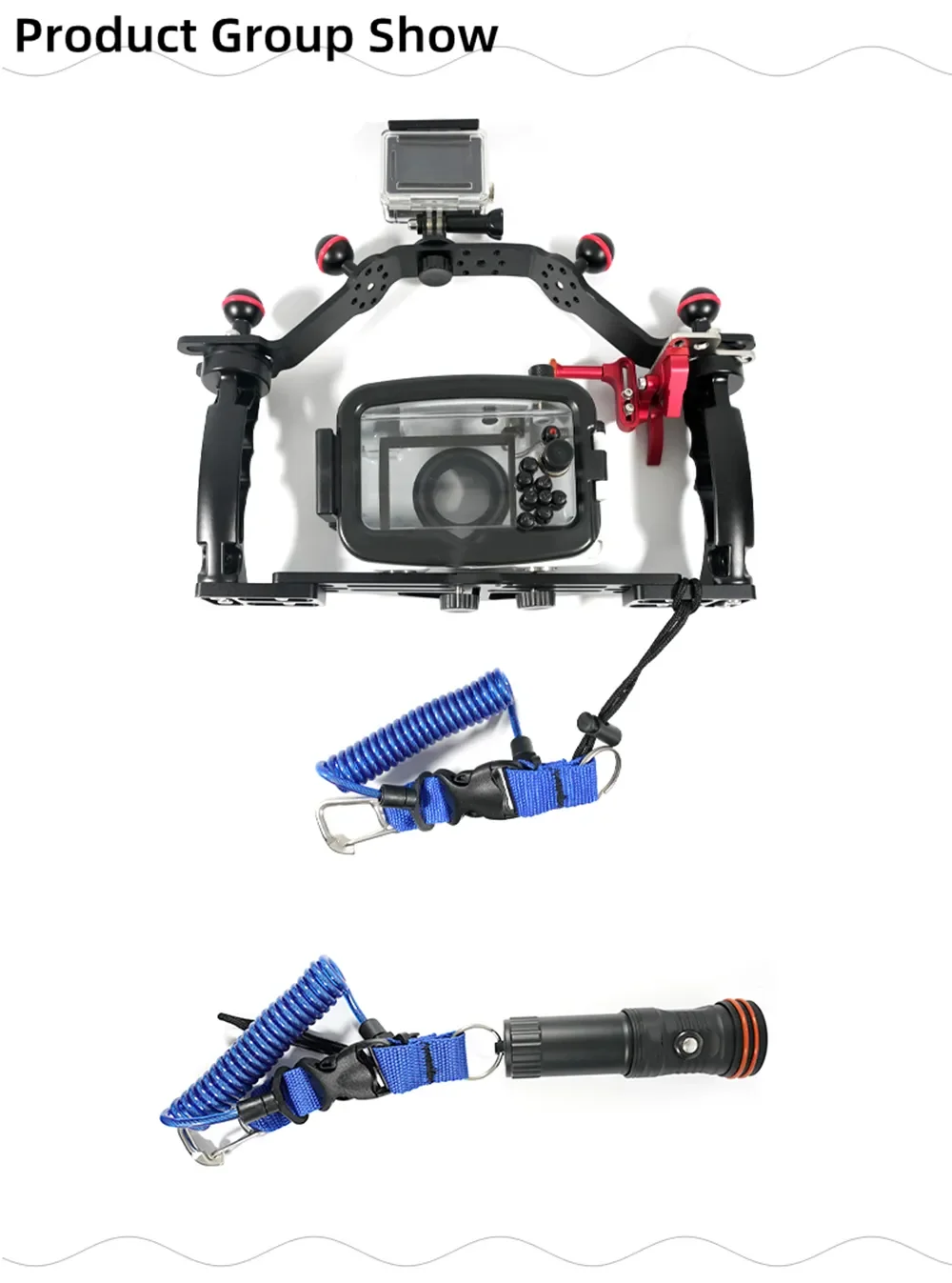 

Крючок для дайвинга и дрифта со спиральной катушкой, ремешок для дайвера BCD, аксессуар для подводной фотографии, проточный крючок, страховочный трос