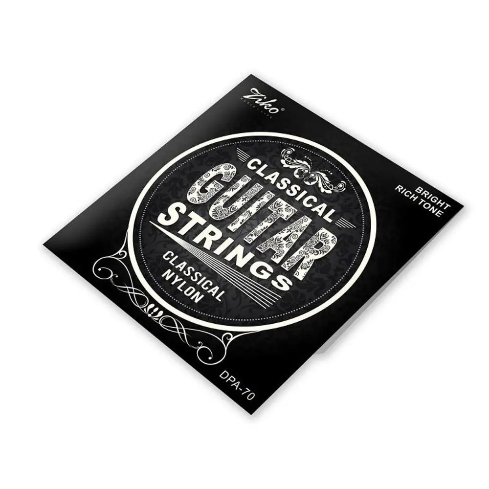 1 Set DPA-70 Ziko Guitar Strings 028-043 Copper Wound Classical Guitar Strings Balanced Sound Silver Plated