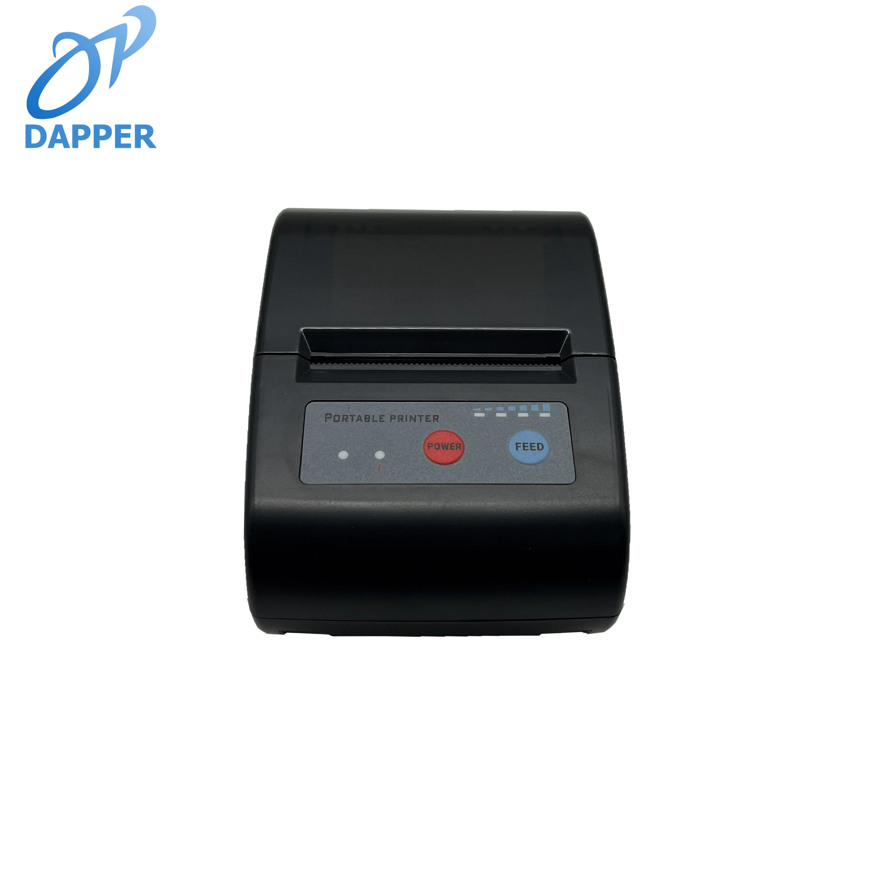 Printer Thermal Mini Portabel 58mm untuk Struk, Barcode, Nirkabel Bluetooth, Perangkat Pencetak Invoice Genggam