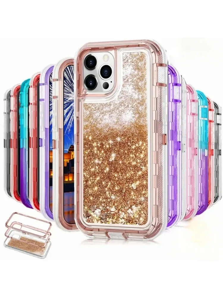 iFace Mall Bumper Shockproof Phone Case For Samsung Galaxy S23 S22 Ultra S20+ Shock-Absorbing PC+TPU Back Cover For S9 S10 S10P