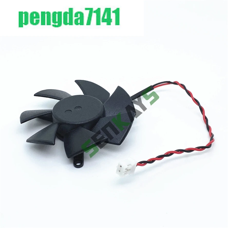 High Quality Ultra Quiet 45MM 47MM Diameter VGA Fan Blade  39mm Hole Spacing 12V 2pin