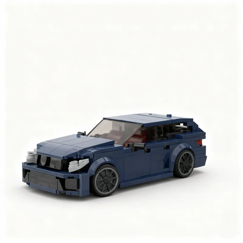 365pcs MOC Mercedesees Benz CLS63 Wagon Shooting Brake City Champions Model Building Blocks Construction Toys Christmas Gift