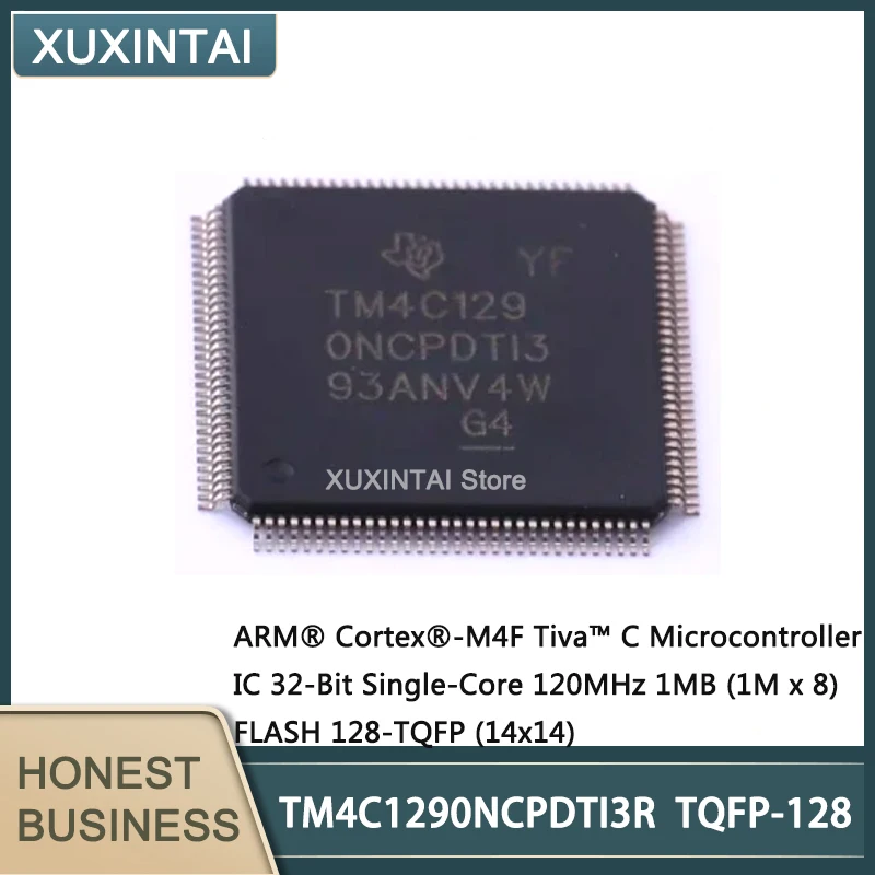 1~5Pcs  New Original  TM4C1290NCPDTI3R  TM4C1290  Microcontroller IC 32-Bit Single-Core 120MHz 1MB (1M x 8) FLASH 128-TQFP