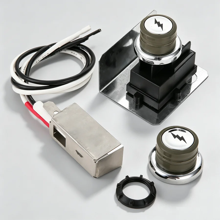 1set Electronic Battery Igniter Kit Replace for Weber 91360 Ignition for Spirit 200 & 300 Series E-210 E-310 SP-310  (2009-2012)