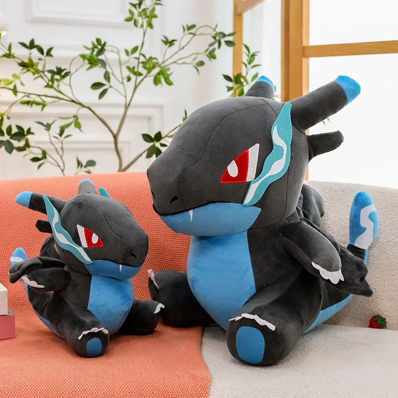 

Big 80cm Pokemon Mega Charizard Plush Toys (Zipper Cover) Evolution X&YCharizard Plush Doll Stuffed Doll Pillow