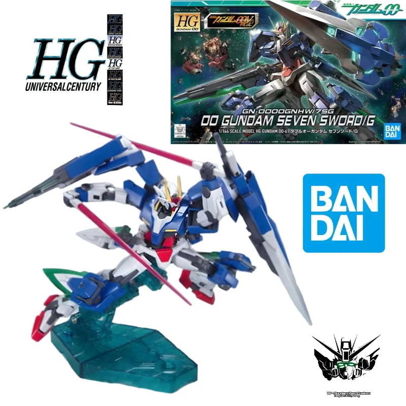 

В наличии Bandai Original HG 1/144 Seven Swords OO Gundam сборка модели коллекция праздничные подарки украшения фигурки героев