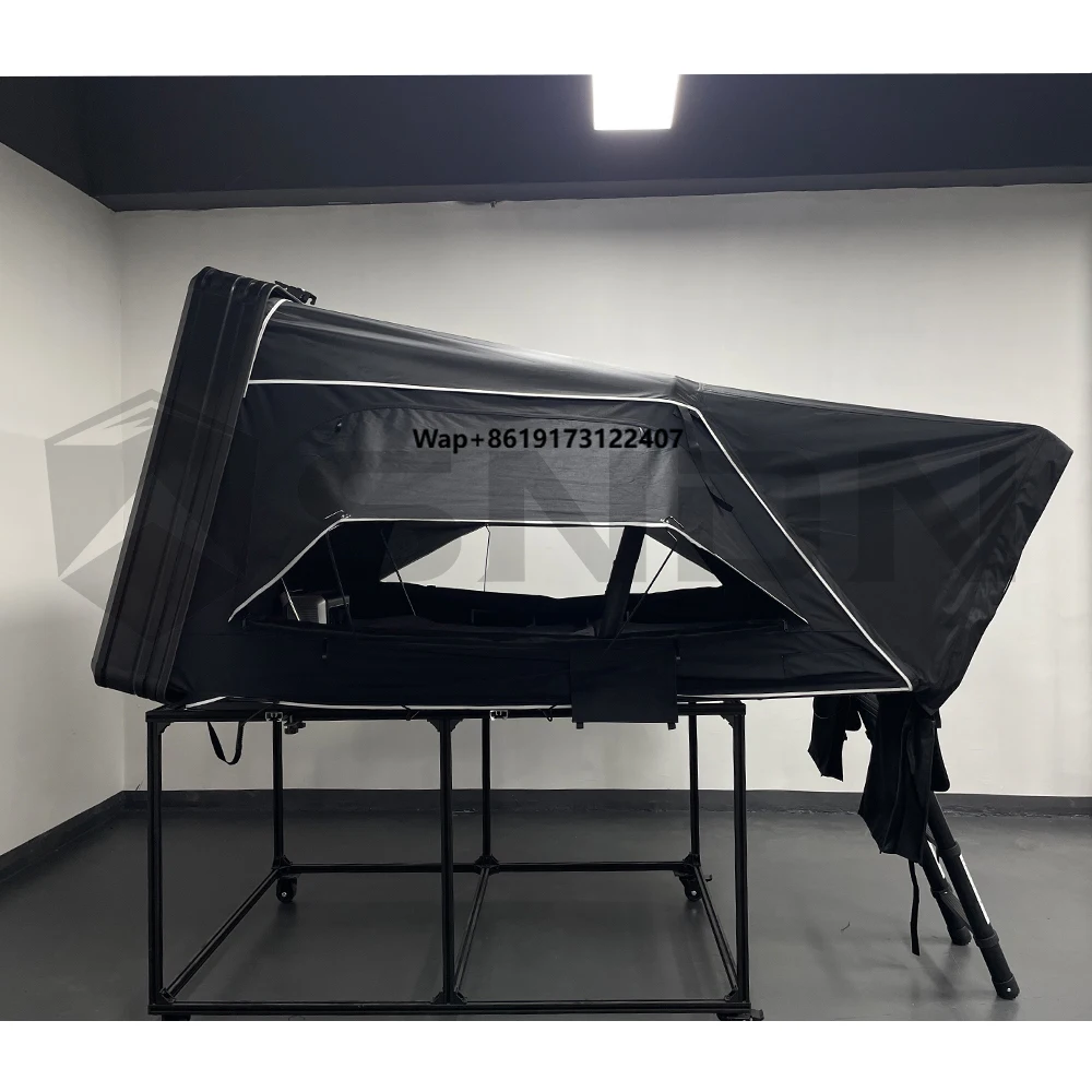 

Палатка на крышу автомобиля SNDN Hot Style: раскладная, с большим пространством, жесткий алюминиевый корпус, быстрая установка, легкая, для кемпинга