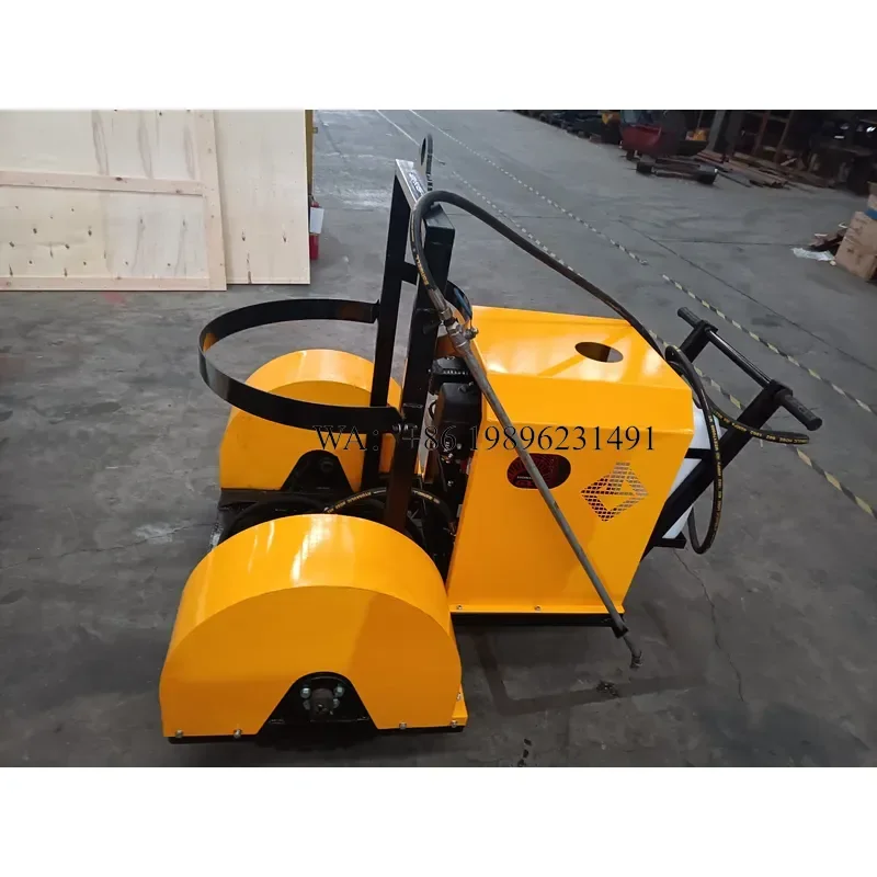 Wmwmnu for LONGSHUN Hand Push Mini Bitumen Sprayer Asphalt Crack Sealer for Road Pavement Repair and Maintenance