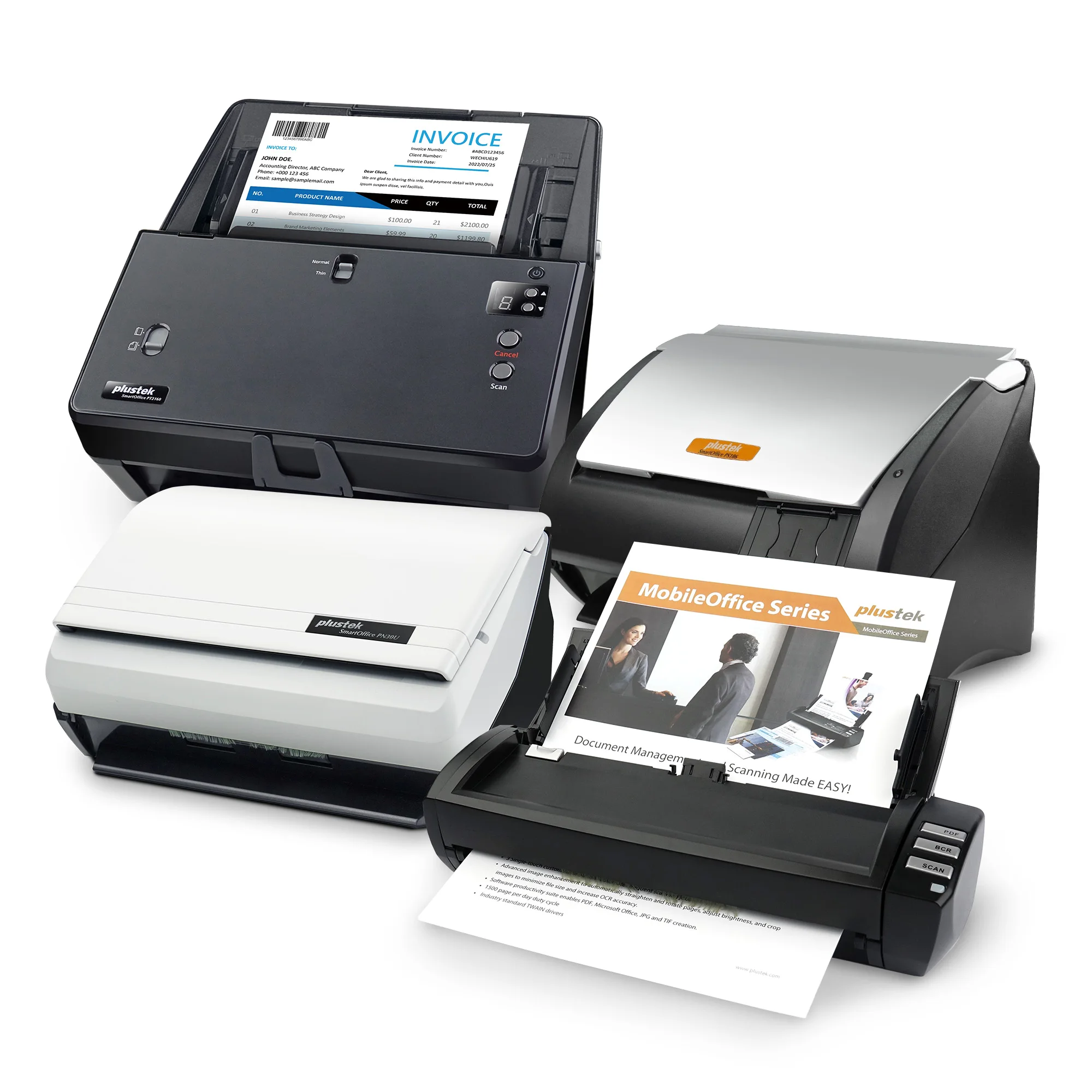 Desktop Scanner - A4 Double side scanner with auto feeder ,high speed compact adf scanner