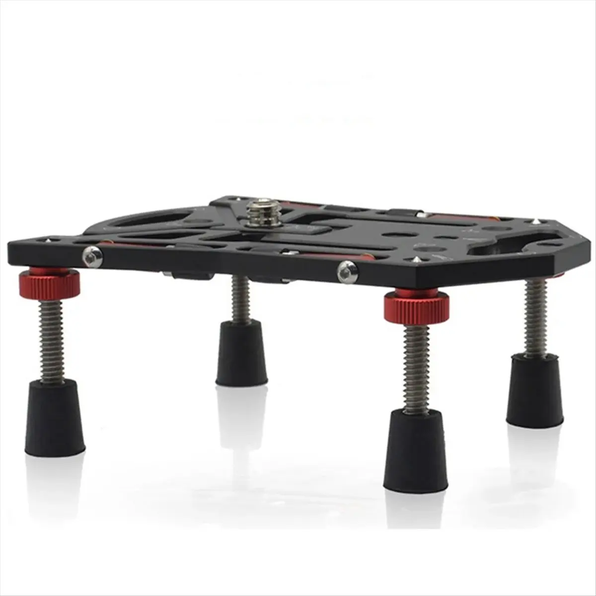 ABJA Multifunctional Camera Bracket Quick Release Stable Flat Tripod Base for Gopro Camera Phone DSLR Camera Photography