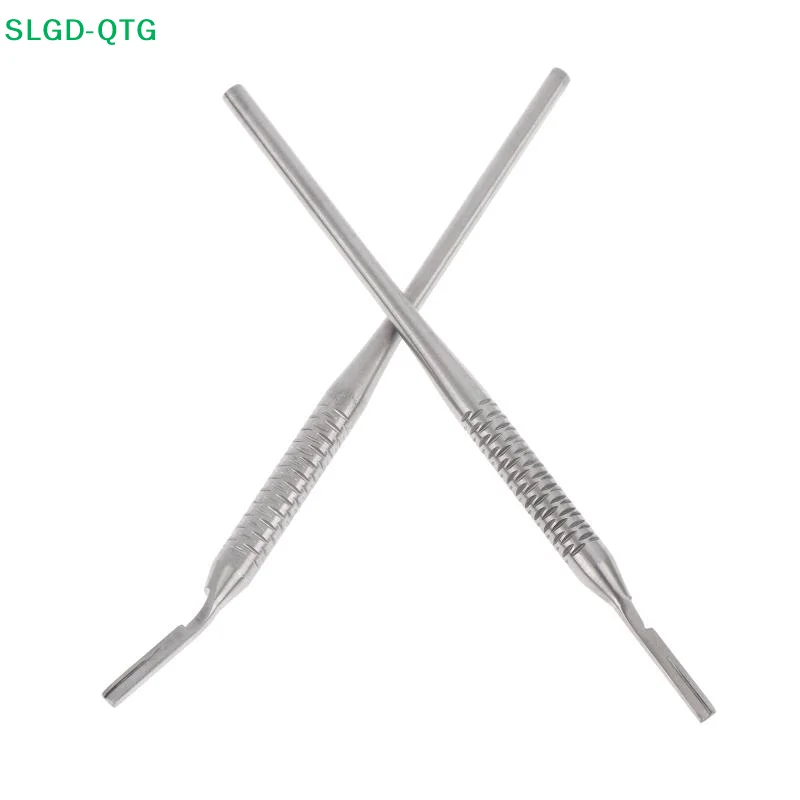 Hot 1/2Pcs Premium Stainless Steel Dental Scalpel Handle For No.3 Blade - Professional Oral Surgery Instrument Tool For Dentists
