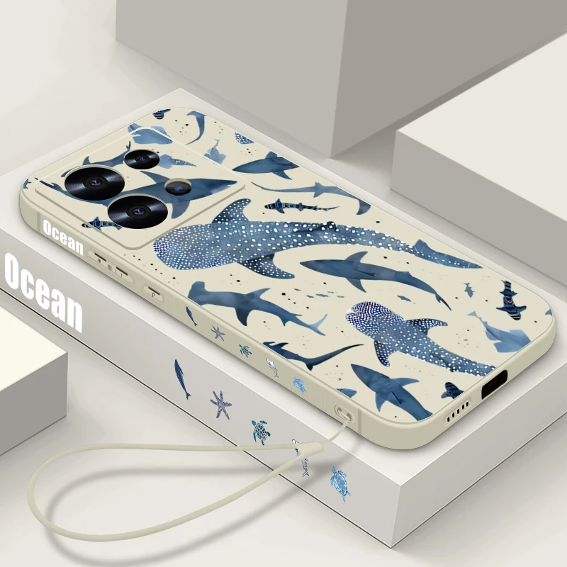 Whale Pattern Phone…