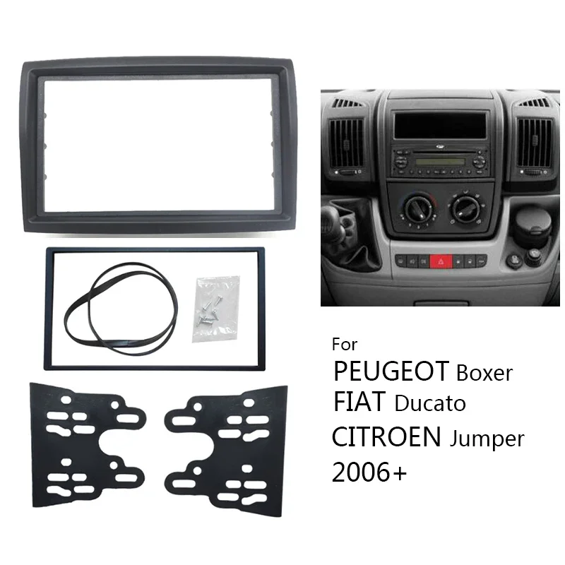 

Автомобильный радиоприемник для CITROEN Jumper/PEUGEOT Boxer/FIAT Ducato 2006 + автоматическая стереосистема, комплект рамки панели приборной панели
