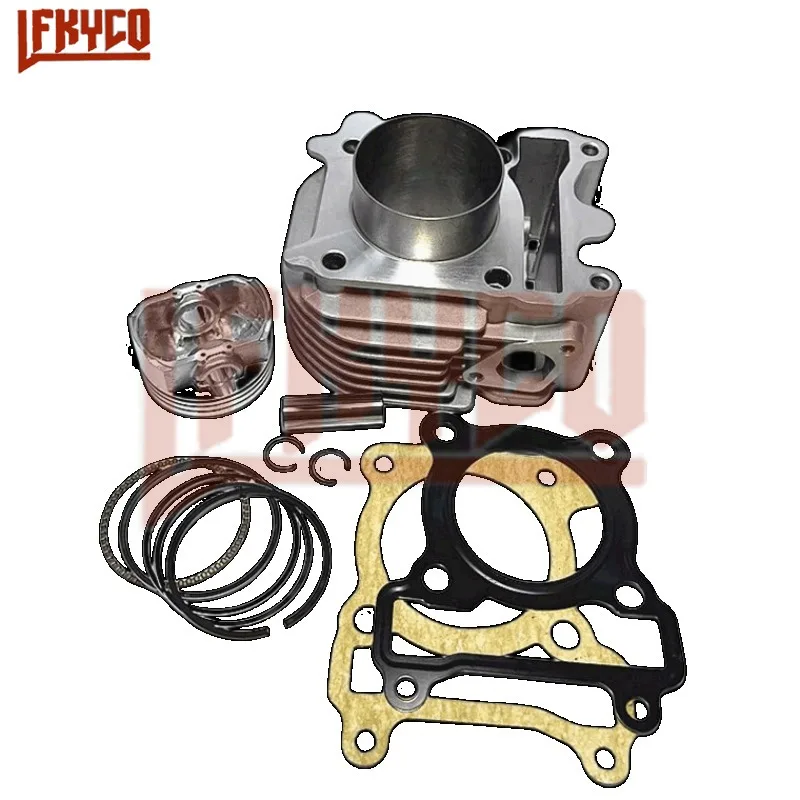 Motorcycle 55mm 58.5mm 61mm Engine Cylinder 100CC Piston Kit Set Motor for Yamaha Jog100 RS100 ZY100 Motoblock Equipment Parts