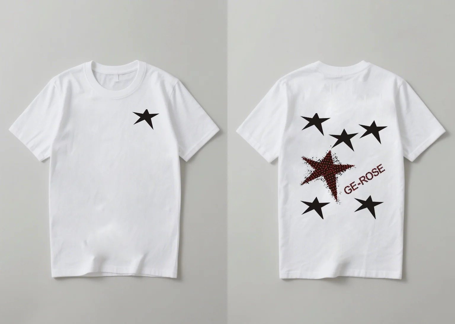 

New 2025 trendy star style American personalized fashion printed casual loose short sleeved shirt for both men and women