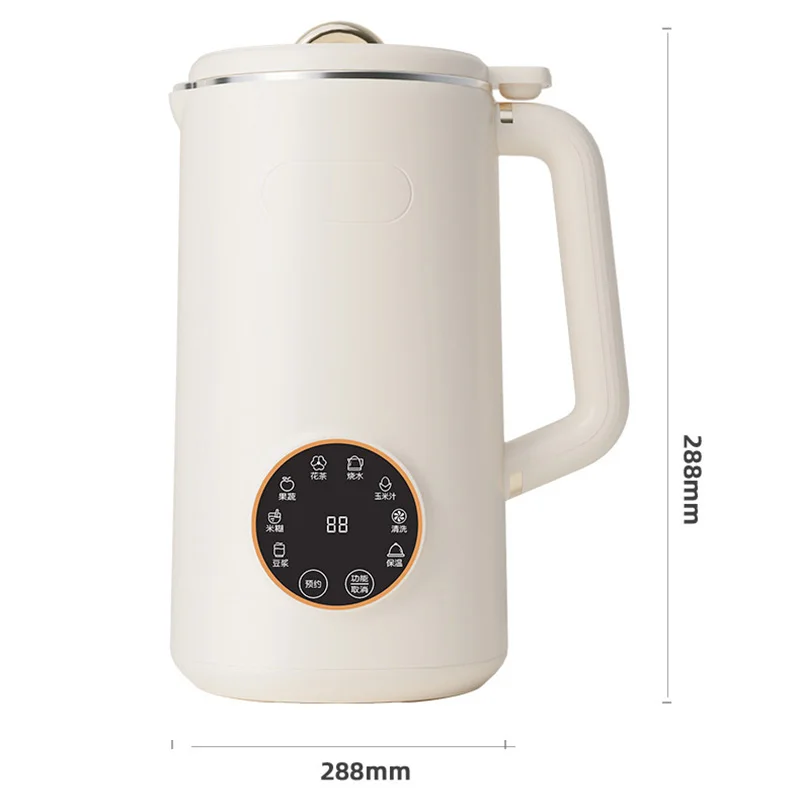 Machine à lait de soja avec chauffage entièrement automatique, disjoncteur mural multifonctionnel, robot culinaire, 110V, 220V, Ju479