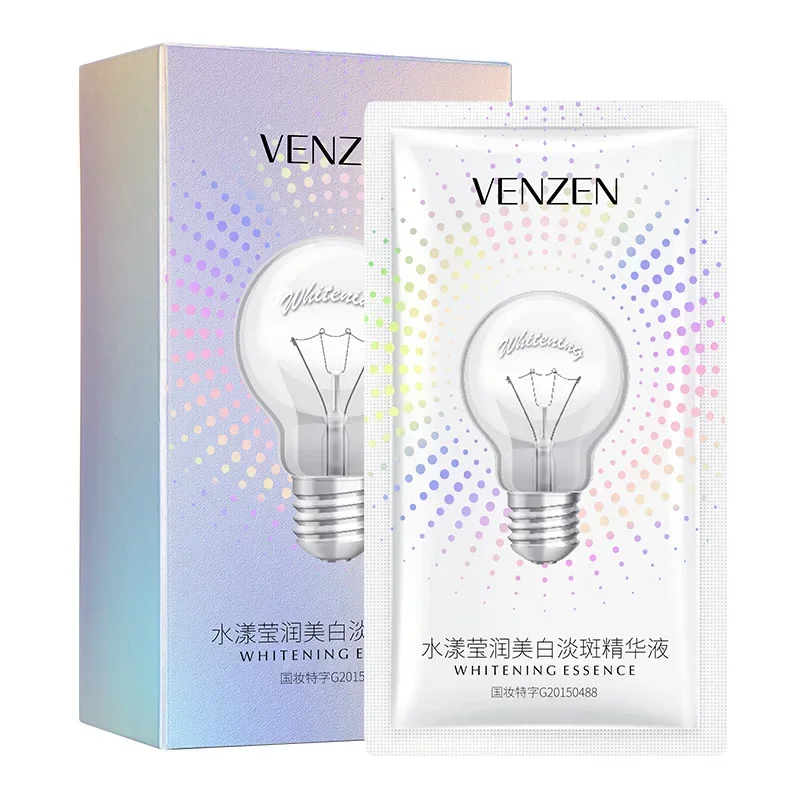 

10Pcs Independent Small Bag Portable Traveling Face Serum Whitening Brightening Skin Improve Dryness Moisturizing Essence