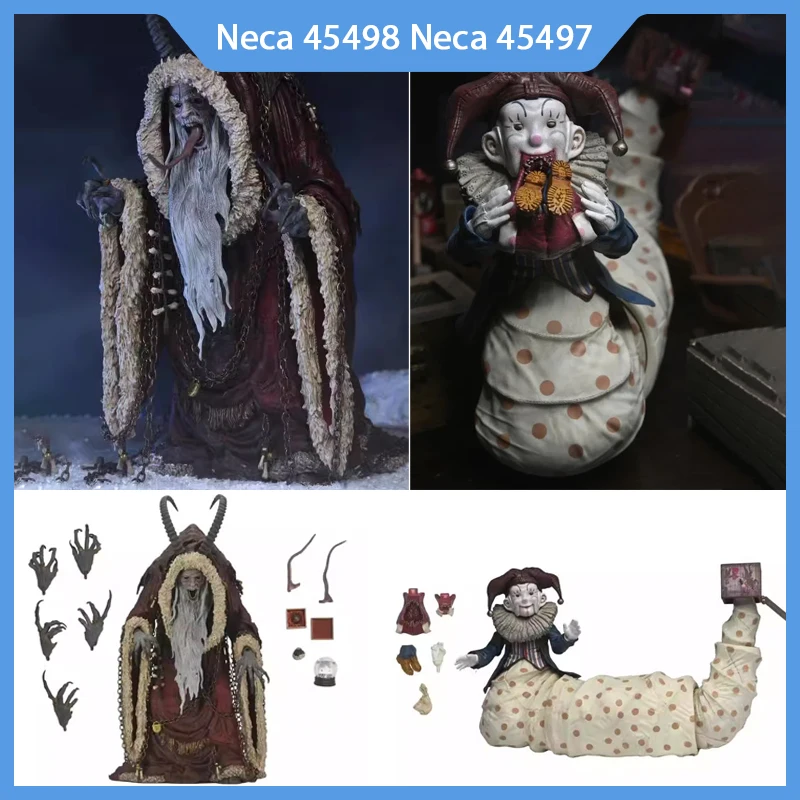 Neca 45498 Krampus Neca 45497 Krampus The Clown Anime Action Figure Statue Model Collection Doll Kid Toy Gifts