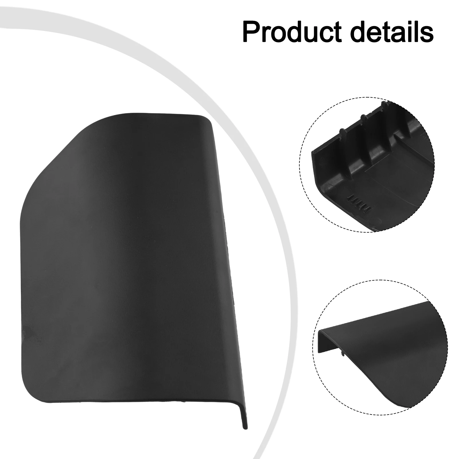 Car Upper Center Windshield Frame Cover For BMW For Z4 For E85 2003-2008, Black ABS Plastic Replacement Part OEM 54347016892 view 3
