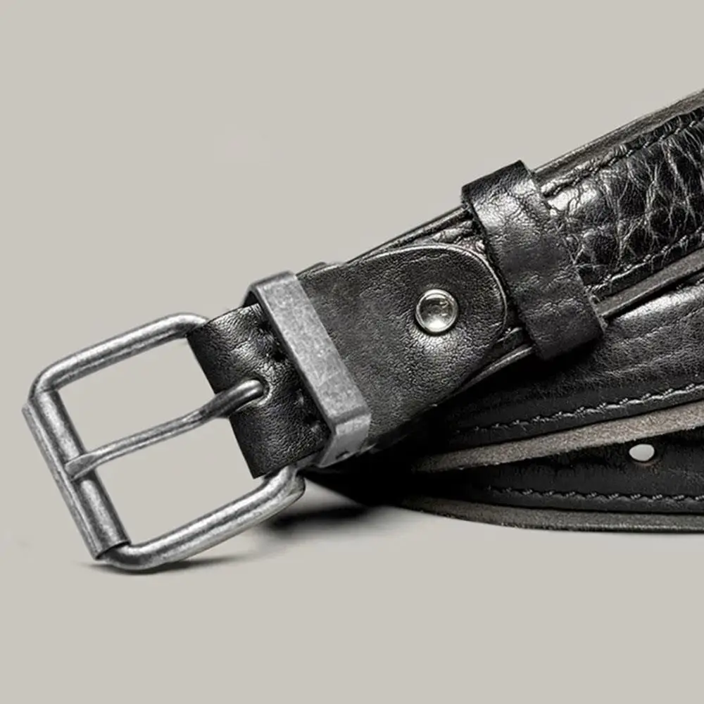 العصابات الجلدية رئيس حزام الخصر أبازيم أحزمة صغيرة مشبك حزام رئيس لوازم الموضة الكلاسيكية ديكور دبابيس الخصر مفيدة زر الرأس