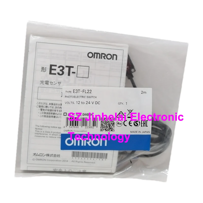 Novo original omron 2m amplificador embutido sensor de interruptor fotoelétrico E3T-FD11 fd12 fd13 fd14 fd11m fd12m fl11 fl12 fl21 fl22