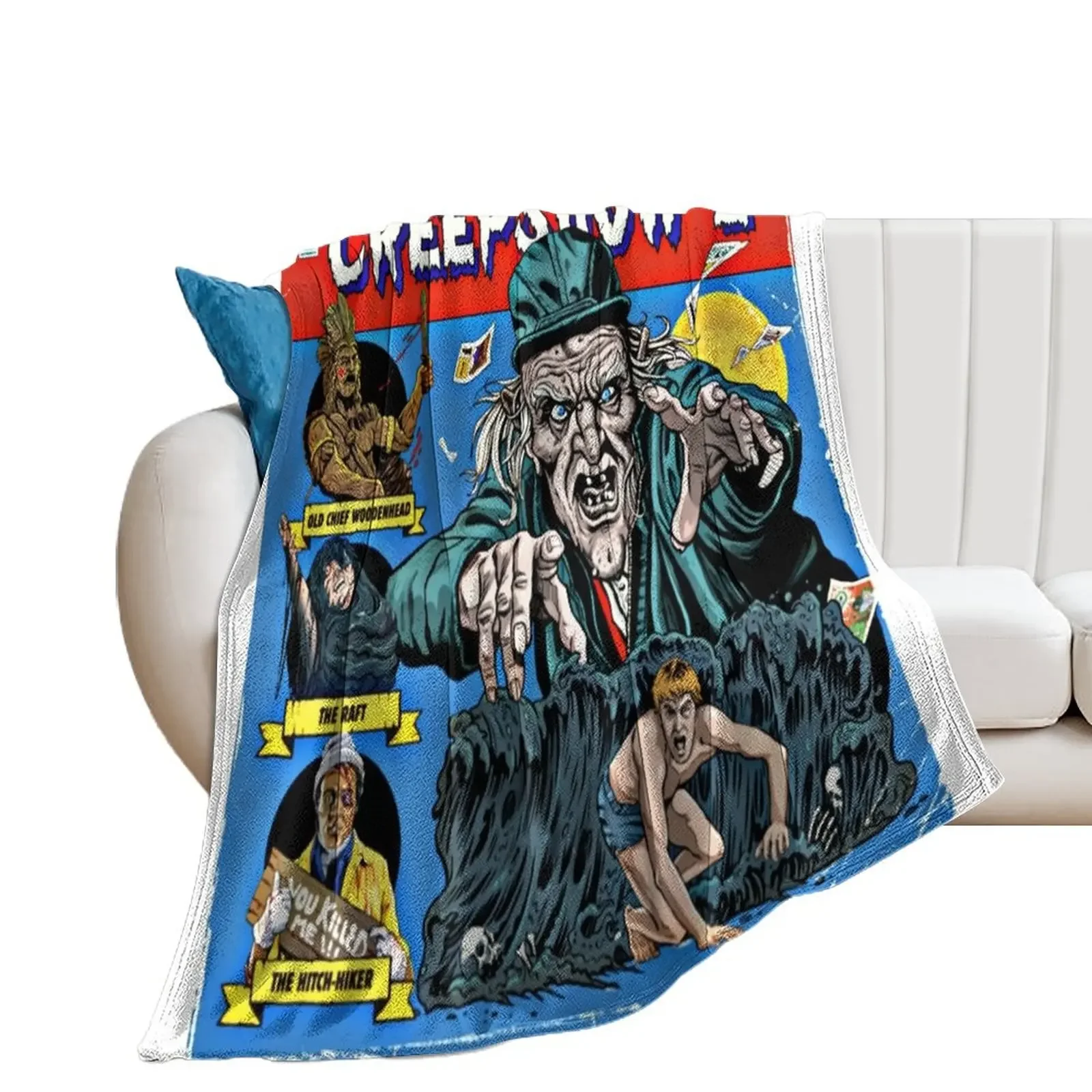 

Creepshow 2 Throw Blanket Hairy Luxury St Blankets