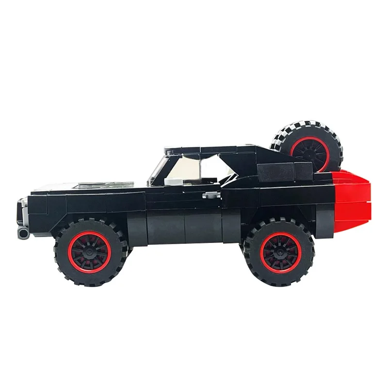 MOC Dom's Dodge Charger Model Building Blocks Wild Car City Vehicle Assembled Brick Toy Children's Birthday Gift Ornaments