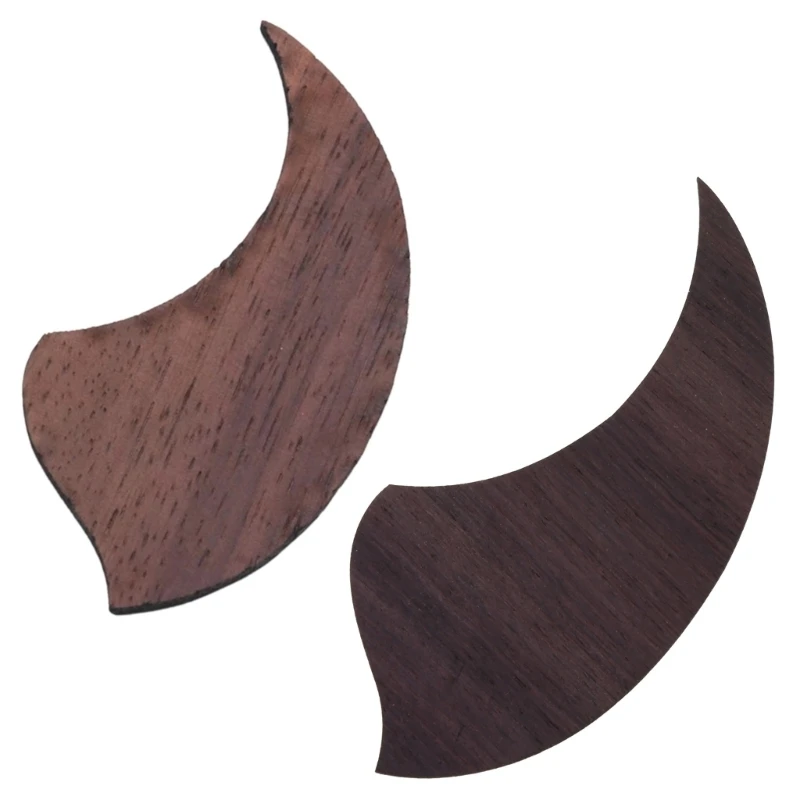 Teardrop Ukulele Pickguard Scratch Plate Practical Rosewood Ukulele Pick Guard Musical Instrument Accessories