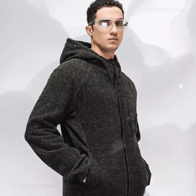 Xiaomi Supield Aerospace Gas Condensation Fleece Warm Shaker Fleece Sweater Hooded Cardigan Sweater Cold Resistant Jacket Winter