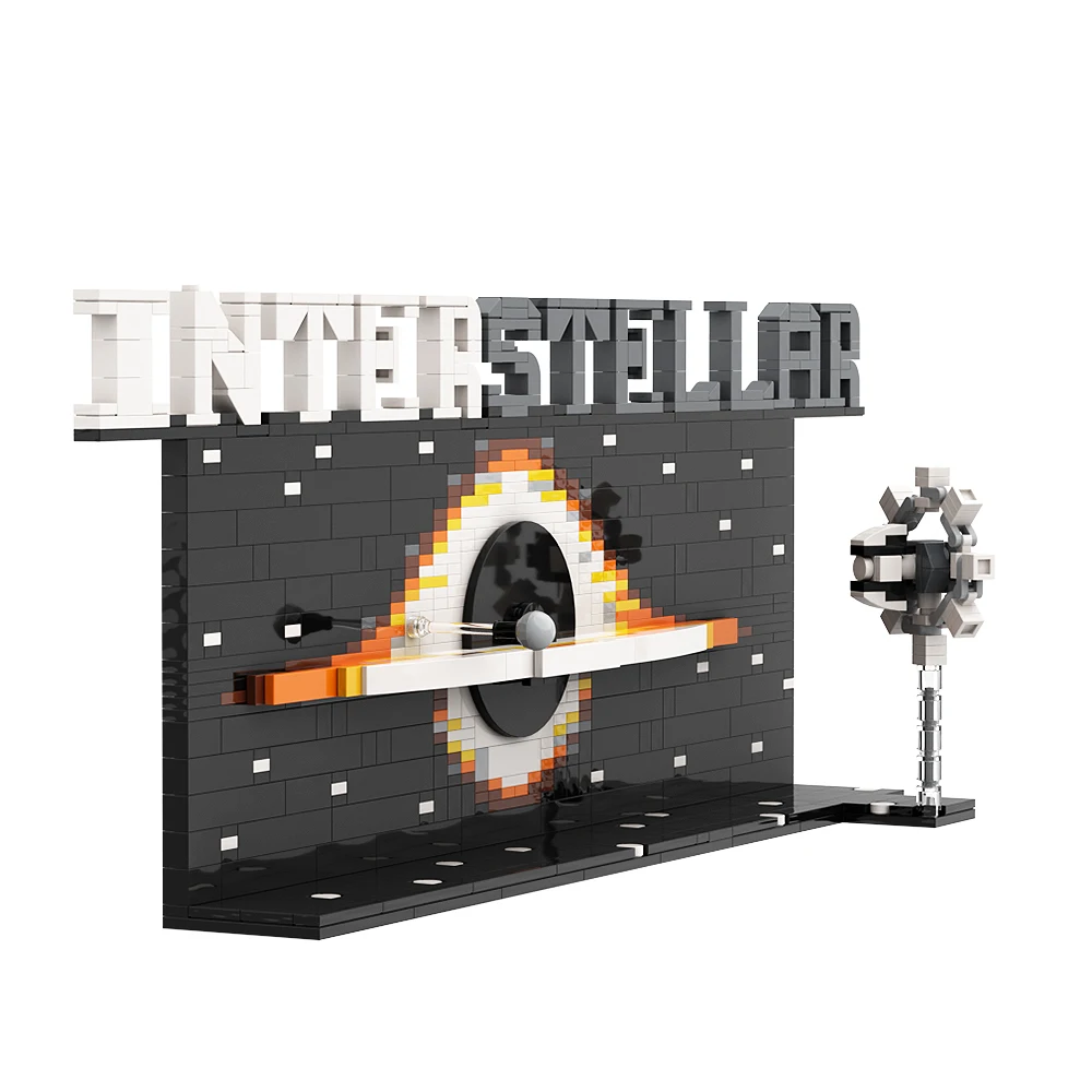 

Gobricks MOC Space Series black hole Space Galaxy Building Block set Exploring the Black Hole the Universe Education Brick Toys