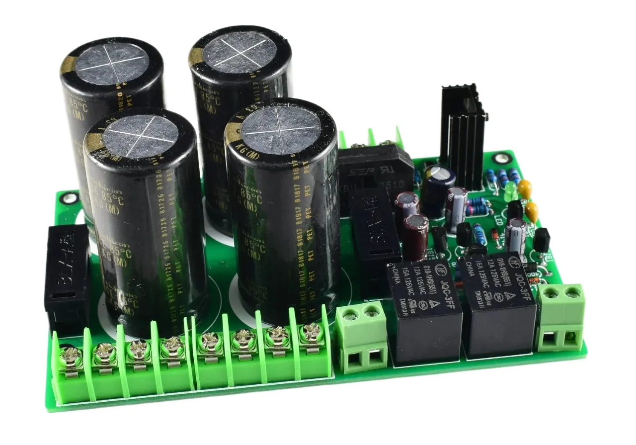 

LED with Status Indication, Power Amplifier Power Supply, for Rectifier Filter Power Board, with Speaker Protection
