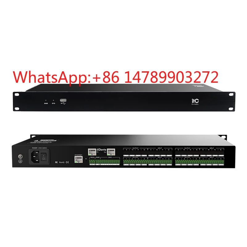 8 Channel Digital Audio Matrix Processor Professional Sound System